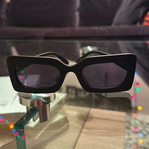 Black Le Specs Sunglasses